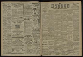 3 vues - L\'Yonne, journal du département, n° 134, samedi 9 juin 1906 (ouvre la visionneuse)