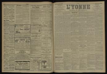 3 vues - L\'Yonne, journal du département, n° 148, mardi 26 juin 1906 (ouvre la visionneuse)