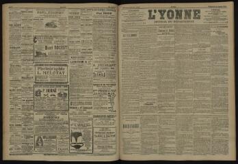 3 vues - L\'Yonne, journal du département, n° 163, vendredi 13 juillet 1906 (ouvre la visionneuse)