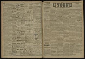3 vues - L\'Yonne, journal du département, n° 171, mardi 24 juillet 1906 (ouvre la visionneuse)