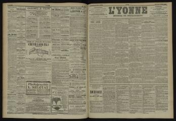3 vues - L\'Yonne, journal du département, n° 191, samedi 18 août 1906 (ouvre la visionneuse)