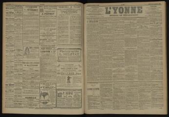 3 vues - L\'Yonne, journal du département, n° 251, samedi 27 octobre 1906 (ouvre la visionneuse)