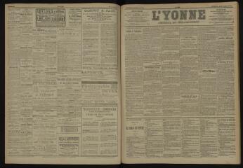 3 vues - L\'Yonne, journal du département, n° 255, vendredi 2 novembre 1906 (ouvre la visionneuse)