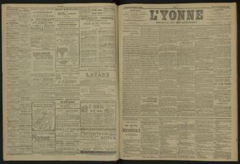 3 vues - L\'Yonne, journal du département, n° 3, vendredi 4 janvier 1907 (ouvre la visionneuse)