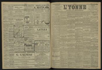 3 vues - L\'Yonne, journal du département, n° 30, mardi 5 février 1907 (ouvre la visionneuse)