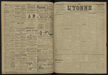 3 vues - L\'Yonne, journal du département, n° 121, mercredi 29 mai 1907 (ouvre la visionneuse)