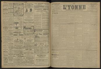 3 vues - L\'Yonne, journal du département, n° 126, mardi 4 juin 1907 (ouvre la visionneuse)