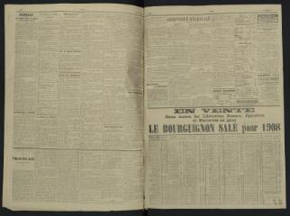 3 vues - L\'Yonne, journal du département, n° 247, vendredi 25 octobre 1907 (ouvre la visionneuse)