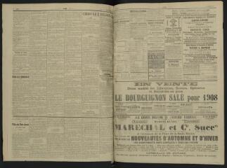 3 vues - L\'Yonne, journal du département, n° 260, lundi 11 novembre 1907 (ouvre la visionneuse)