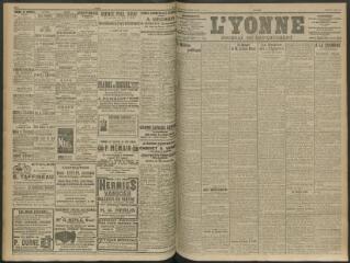 4 vues - L\'Yonne, journal du département, n° 78, vendredi 3 avril 1914 (ouvre la visionneuse)