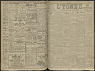 4 vues - L\'Yonne, journal du département, n° 121, mercredi 27 mai 1914 (ouvre la visionneuse)
