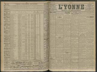 4 vues - L\'Yonne, journal du département, n° 149, mercredi 1 juillet 1914 (ouvre la visionneuse)