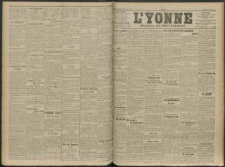 2 vues - L\'Yonne, journal du département, n° 226, vendredi 18 septembre 1914 (ouvre la visionneuse)