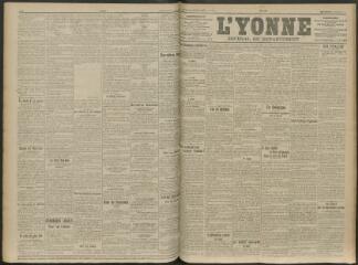 2 vues - L\'Yonne, journal du département, n° 230, mercredi 23 septembre 1914 (ouvre la visionneuse)