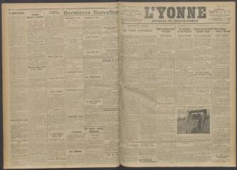 3 vues - L\'Yonne, journal du département, n° 38, mardi 15 février 1916 (ouvre la visionneuse)
