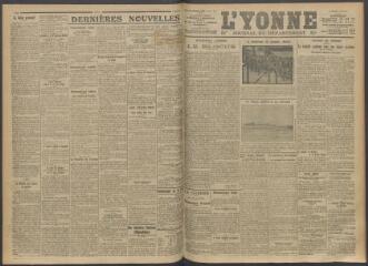 3 vues - L\'Yonne, journal du département, n° 123, vendredi 26 mai 1916 (ouvre la visionneuse)