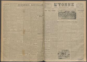 3 vues - L\'Yonne, journal du département, n° 244, samedi 14 octobre 1916 (ouvre la visionneuse)