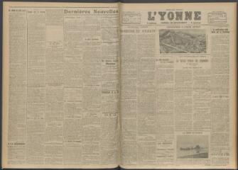 3 vues - L\'Yonne, journal du département, n° 285, samedi 2 décembre 1916 (ouvre la visionneuse)