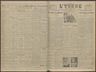 3 vues - L\'Yonne, journal du département, n° 47, samedi 24 février 1917 (ouvre la visionneuse)