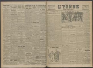 3 vues - L\'Yonne, journal du département, n° 135, samedi 8 juin 1918 (ouvre la visionneuse)