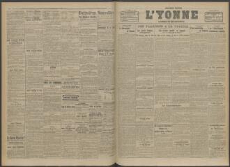 2 vues - L\'Yonne, journal du département, n° 143, mardi 18 juin 1918 (ouvre la visionneuse)