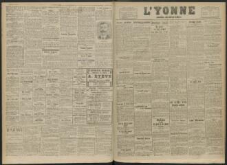 2 vues - L\'Yonne, journal du département, n° 34, mardi 10 février 1920 (ouvre la visionneuse)