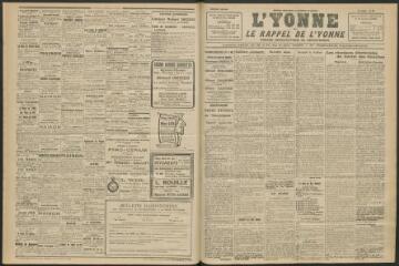 3 vues - L\'Yonne et le Rappel de l\'Yonne, organe démocratique du département, n° 137, mercredi 7 mai 1924 (ouvre la visionneuse)