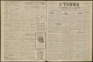 3 vues - L\'Yonne et le Rappel de l\'Yonne, organe démocratique du département, n° 236, samedi 6 septembre 1924 (ouvre la visionneuse)