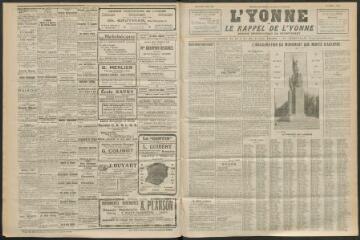 3 vues - L\'Yonne et le Rappel de l\'Yonne, organe démocratique du département, n° 78, dimanche 5 avril 1925 (ouvre la visionneuse)