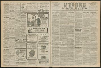 3 vues - L\'Yonne et le Rappel de l\'Yonne, organe démocratique du département, n° 285, mardi 15 décembre 1925 (ouvre la visionneuse)