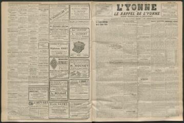3 vues - L\'Yonne et le Rappel de l\'Yonne, organe démocratique du département, n° 135, jeudi 17 juin 1926 (ouvre la visionneuse)