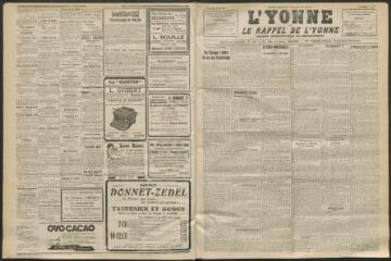 3 vues - L\'Yonne et le Rappel de l\'Yonne, organe démocratique du département, n° 140, vendredi 18 juin 1926 (ouvre la visionneuse)