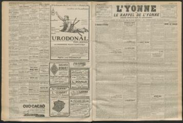 3 vues - L\'Yonne et le Rappel de l\'Yonne, organe démocratique du département, n° 146, vendredi 25 juin 1926 (ouvre la visionneuse)