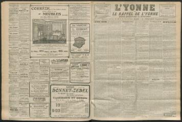 3 vues - L\'Yonne et le Rappel de l\'Yonne, organe démocratique du département, n° 176, mardi 27 juillet 1926 (ouvre la visionneuse)