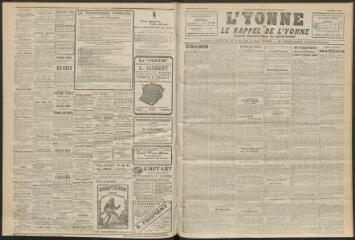 3 vues - L\'Yonne et le Rappel de l\'Yonne, organe démocratique du département, n° 276, mercredi 24 novembre 1926 (ouvre la visionneuse)