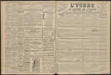 3 vues - L\'Yonne et le Rappel de l\'Yonne, organe démocratique du département, n° 210, samedi 17 septembre 1927 (ouvre la visionneuse)