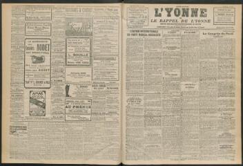3 vues - L\'Yonne et le Rappel de l\'Yonne, organe démocratique du département, n° 299, vendredi 30 décembre 1927 (ouvre la visionneuse)