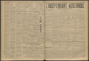 3 vues - L\'Indépendant auxerrois, n° 58, samedi 17 mai 1890 (ouvre la visionneuse)