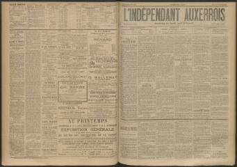 3 vues - L\'Indépendant auxerrois, n° 146, samedi 13 décembre 1890 (ouvre la visionneuse)