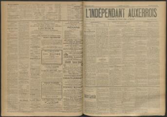 3 vues - L\'Indépendant auxerrois, n° 12, samedi 31 janvier 1891 (ouvre la visionneuse)