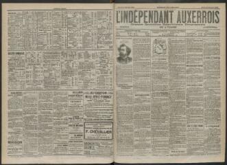 3 vues - L\'Indépendant auxerrois : organe quotidien républicain progressiste de l\'Yonne, n° 25, jeudi 30 janvier 1902 (ouvre la visionneuse)
