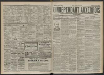 3 vues - L\'Indépendant auxerrois : organe quotidien républicain progressiste de l\'Yonne, n° 32, vendredi 7 février 1902 (ouvre la visionneuse)