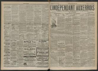 3 vues - L\'Indépendant auxerrois : organe quotidien républicain progressiste de l\'Yonne, n° 45, samedi 22 février 1902 (ouvre la visionneuse)