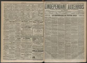 3 vues - L\'Indépendant auxerrois : organe quotidien républicain progressiste de l\'Yonne, n° 49, jeudi 27 février 1902 (ouvre la visionneuse)