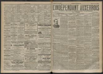 3 vues - L\'Indépendant auxerrois : organe quotidien républicain progressiste de l\'Yonne, n° 66, mercredi 19 mars 1902 (ouvre la visionneuse)