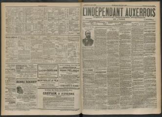 3 vues - L\'Indépendant auxerrois : organe quotidien républicain progressiste de l\'Yonne, n° 68, vendredi 21 mars 1902 (ouvre la visionneuse)