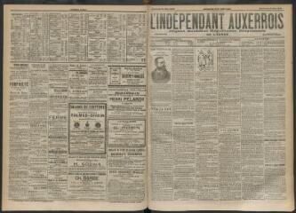 3 vues - L\'Indépendant auxerrois : organe quotidien républicain progressiste de l\'Yonne, n° 72, mercredi 26 mars 1902 (ouvre la visionneuse)