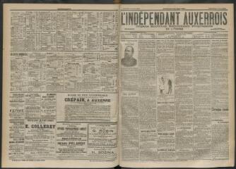 3 vues - L\'Indépendant auxerrois : organe quotidien républicain progressiste de l\'Yonne, n° 79, vendredi 4 avril 1902 (ouvre la visionneuse)