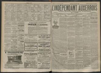 3 vues - L\'Indépendant auxerrois : organe quotidien républicain progressiste de l\'Yonne, n° 108, jeudi 8 mai et vendredi 9 mai 1902 (ouvre la visionneuse)