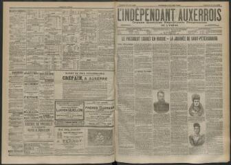 3 vues - L\'Indépendant auxerrois : organe quotidien républicain progressiste de l\'Yonne, n° 119, vendredi 23 mai 1902 (ouvre la visionneuse)